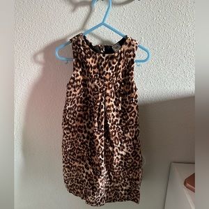 BABY GAP Leopard Print Jumper Dress